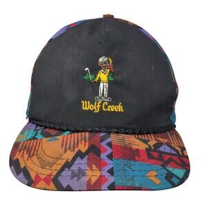 Wolf Creek Slideback Baseball Cap Multicolor One Size Adjustable Derby Cap